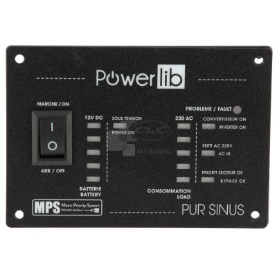 Convertisseur 12V 3000W PRISE UK